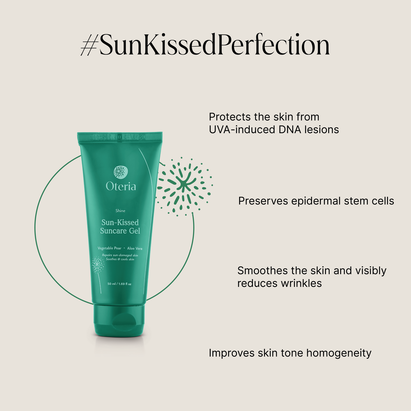 Sun-kissed Suncare Gel